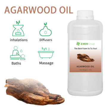 Wholesale Portable Pure Natural Aromatherapy Agarwood Oudh Essential Oil Agarwood Tree Oil