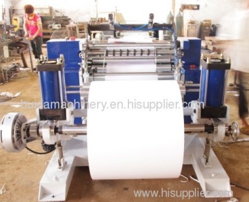 Thermal Paper Slitting Machine With Pneumatic Loading System 