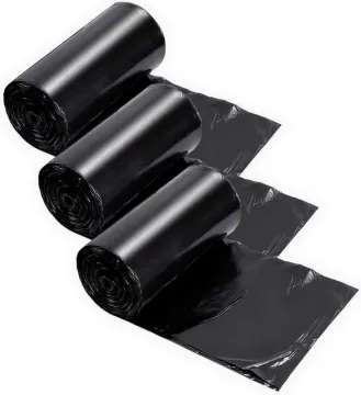 Black Heavy Duty Garbage Bag 55 Gallon Trash Bag
