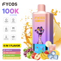 FYCOS 100K Puff Mesh Coil Rechargeable Vape Kit
