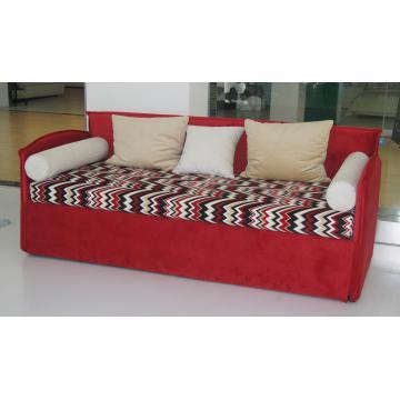 Fabric Sofa,Fabric Sofa Bed,Red Color Sofa Bed