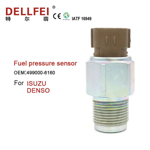 Sensor de presión del ferrocarril de combustible de potencia 499000-6160 para Isuzu