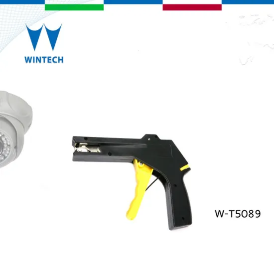Plastic cable tie gun