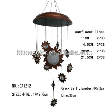 Quality Unique metal&Glass Wind Chimes