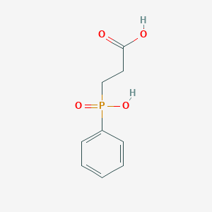 3-(Hydroxy(phenyl)phosphoryl)propanoic acid