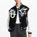 Black Baseball Varsity Jacket