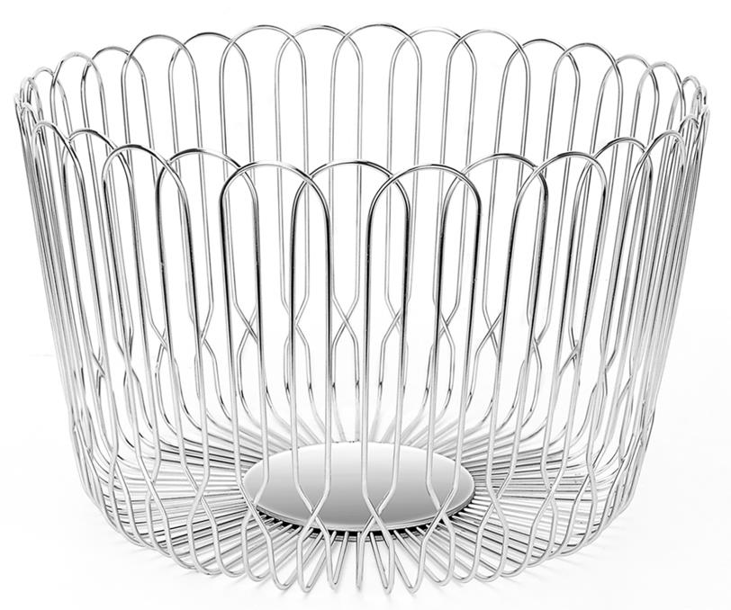 Stainless steel Cylindrical fruit and vegetable basket