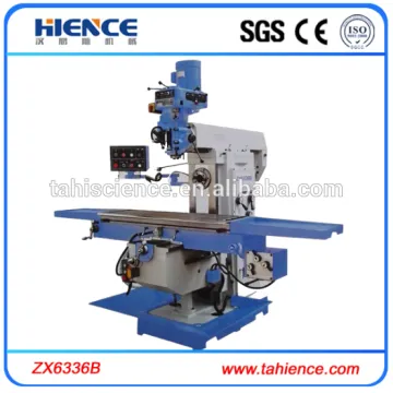 3 axis automatic feed Universal milling machine drilling machine ZX6336B