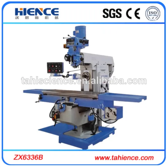 3 axis automatic feed Universal milling machine drilling machine ZX6336B