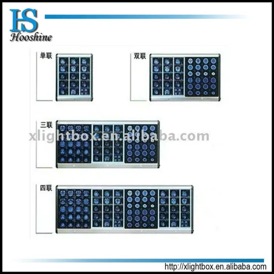 LED Negatoscope for medical equipment