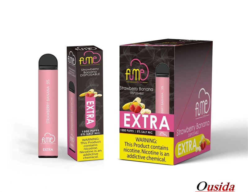 Fume extra 1500 puffs descartáveis ​​dispositivo eletrônico