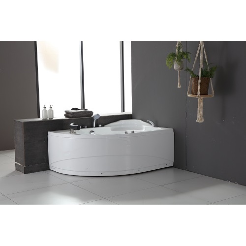 1.5x1.0m Canto Acrílico Whirlpool Massagem Banheira Quente