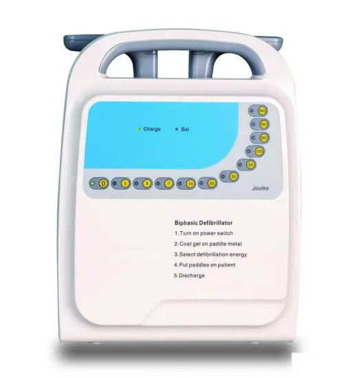 Biphasic Defi-monitor Defibrillator AED Device