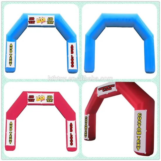 Pvc material inflatable finish arch for sport games