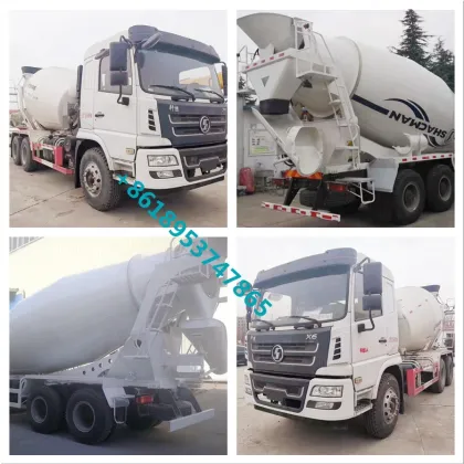 Zoomlion Shacman Sany Mixing Truck-Mounted Concrete Mixer Trucks 10-20cbm for Sale