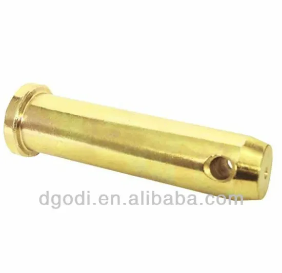 brass clevis pins with hole and head