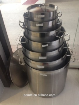 High quality stainless steel restaurant soup pot
