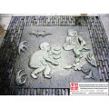 Hand Carved Hotel Ground Relieve