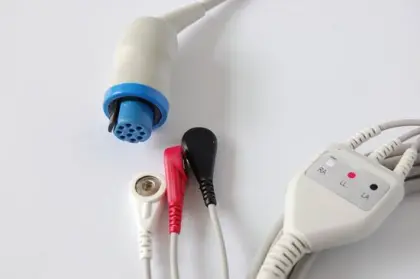 Draeger 10 Pin ECG Cable with 3 Leadwires
