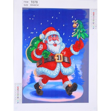 5d diamante pintura Santa Claus Atacado série de natal