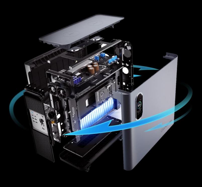 Bateria de armazenamento de energia doméstica do Gendome Home 3000