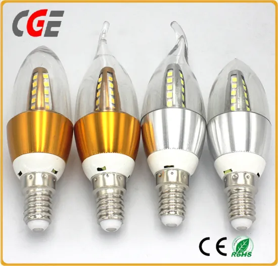 LED Light 3W/5W/7W Ce/RoHS LED Candle Bulb for Chandeliers LED Lamp