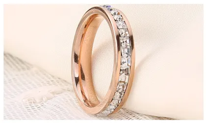 High Quality Diamond Stainless Steel Jewellery Ring Fashion Ring (hdx1029)
