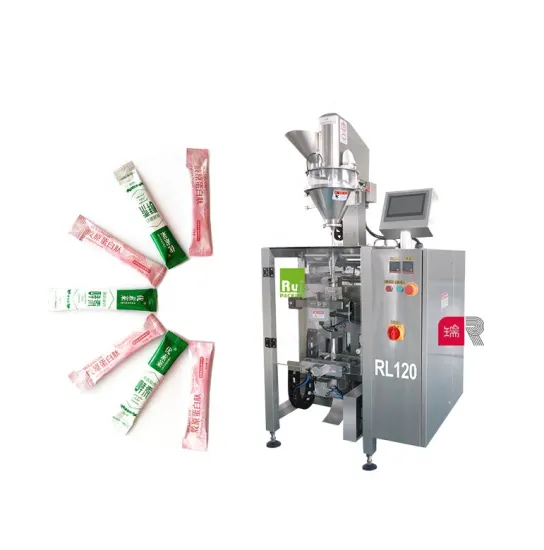 RL120 Automatic Small Vertical Stick Powder Packaging Machine for Sachet/Pouch with Auger Filler (3g/4g/5g)