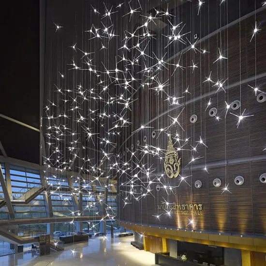 Modern Designer Material Hotel Hall Big Project Chandelier