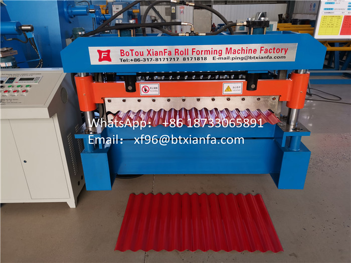 Corrugated Tile Forming Machine