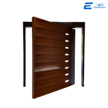 Offset Axis Cast Aluminum Exterior Security Entry Door