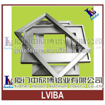 Aluminium frame profiles and no rusty frame