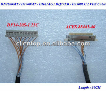 LVDS cable support DN2800MT/D2700MT/ DH61AG/ DQ77KB/ D2500CC
