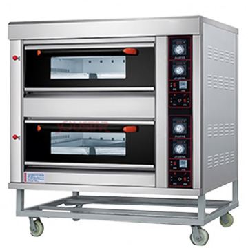 Low Price OEM Deck Oven with 1 Deck and 2 Trays