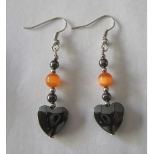 Hematite Earring