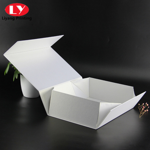 Wholesale Retail Printed Magnetic Gift White Paper Box