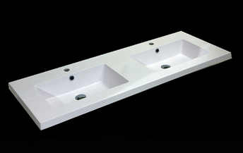2015 Hot Selling Double Resin Basin