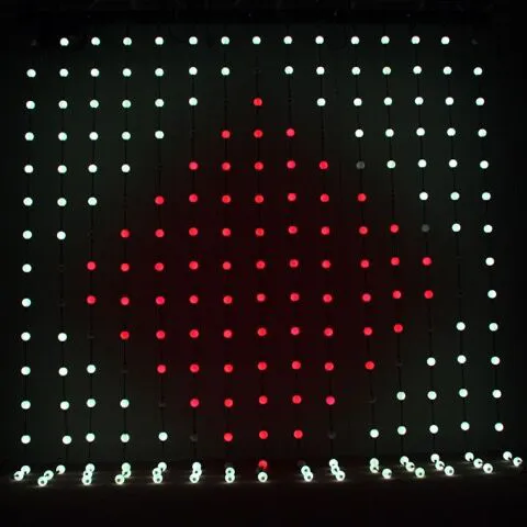 Led Decorative string crystal magic ball lights