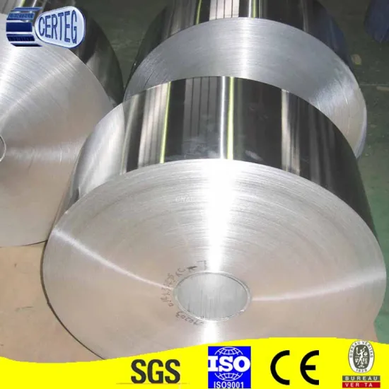 60mm x0.09mm aluminum foil 8011 O temper