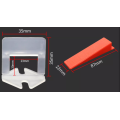 Wall tile laying and leveling machine