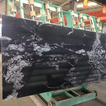 Black Gold Granite Slabs and Large Porcelain Tiles
