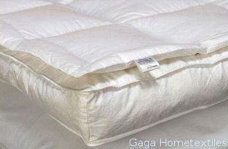 Luxury Down and Feather 3 Layer Mattress Pad Toppers Full S