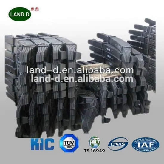 Manufacture Trailer Suspension Parts Dump Parablic Conventional Semi Heavy Duty Truck Leaf Spring
