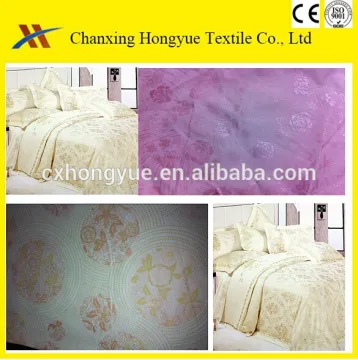 Silver Printing Polyester brushd fabric for russia market/Polyester 80gsm with silver or golden printing