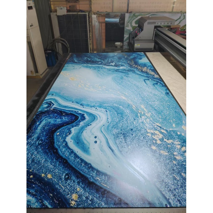 Tấm đá cẩm thạch UV tăng cường khả năng chống va chạm hóa học Độ bền của lớp phủ hóa học