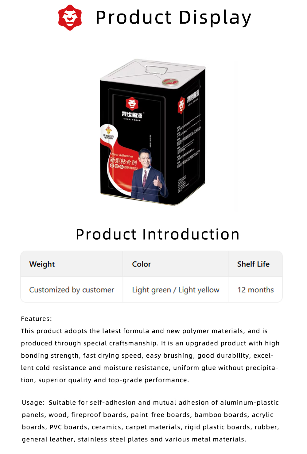 Eco-Safe Multi-Material Universal Glue x