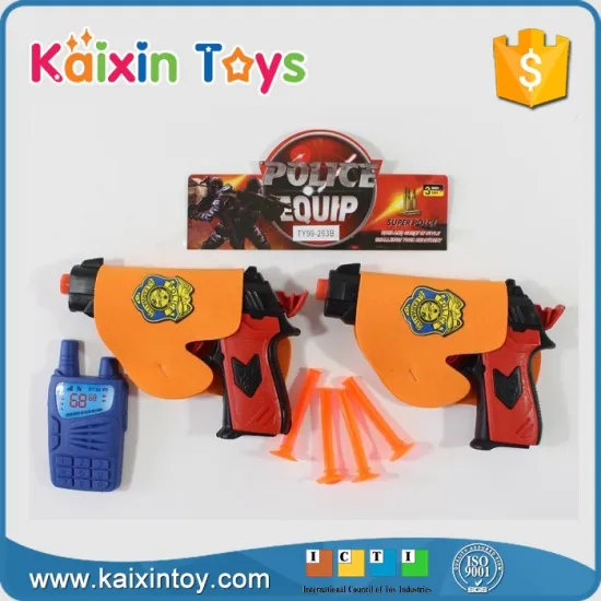 10272965 EN71 Approval Wholesale Boy Pretend Toy Police Gun Set