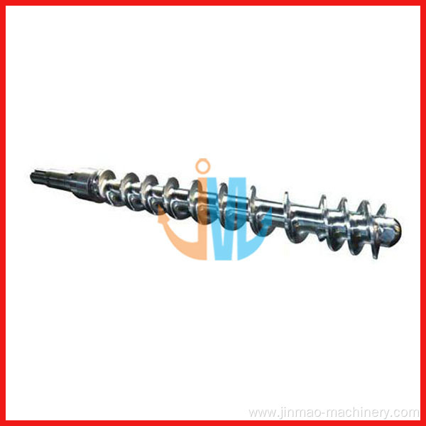 Single screw for rubber extruder