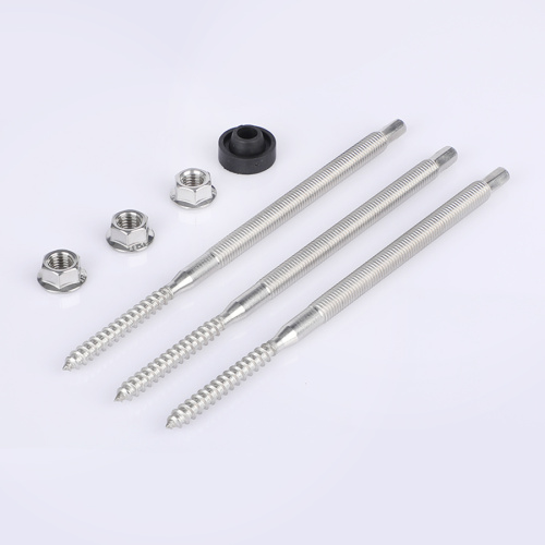 Paslanmaz çelik altıgen soket çift iplik cıvataları