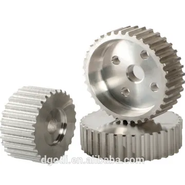 Custom power transmission gear pulley & timing pulley set